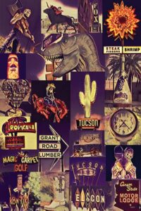 A collage of Tucson landscapes