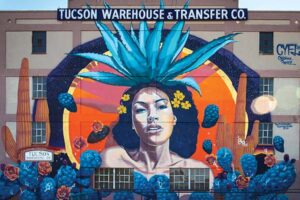 The Goddess of Agave Mural